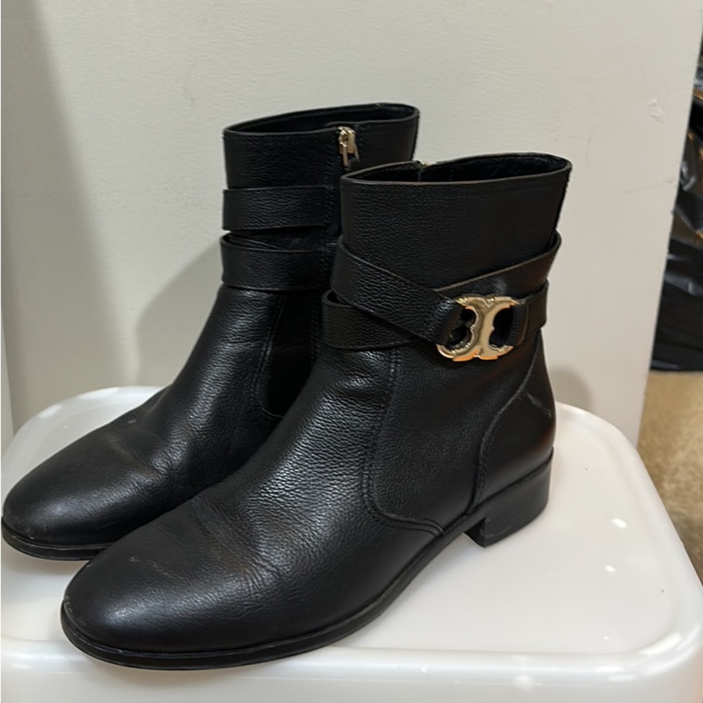 Tory Burch Black Ankle Boots